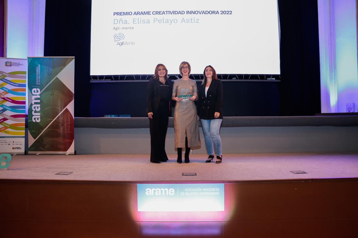 El premio a la Creatividad Innovadora ha recaído en Elisa Pelayo Astiz por su proyecto 'Ágilmente'.