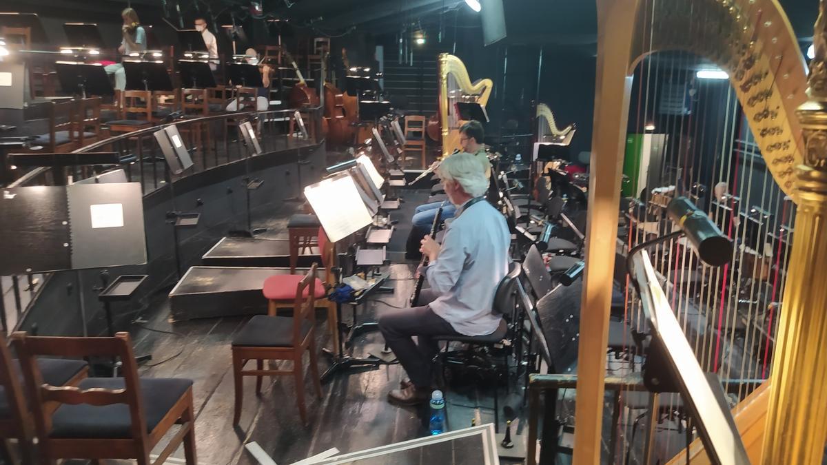 Un ensayo de Bayreuth, el Walhala de Wagner.