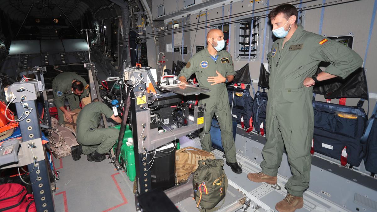 El primer avión español viaja de Dubái a Kabul para evacuar a los españoles en Afganistán