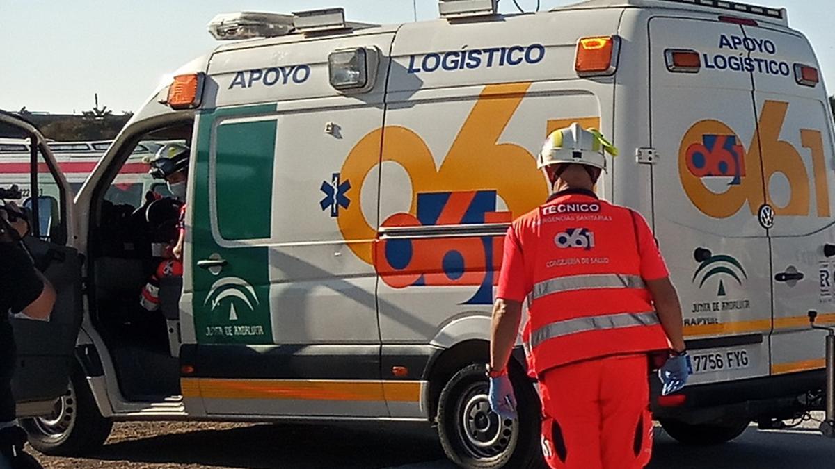 Ambulancia de Sevilla.