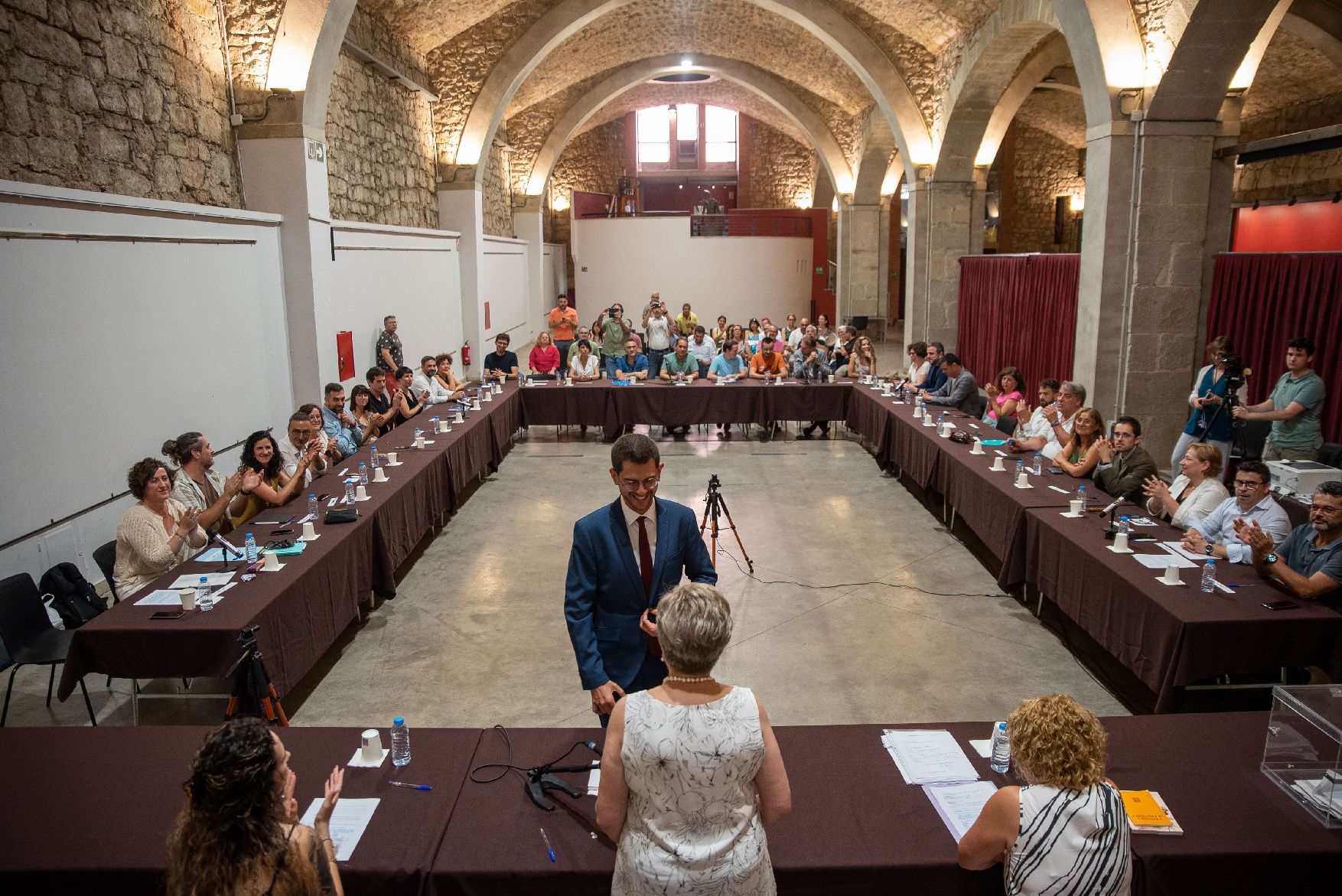 Totes les imatges de la constitució del Consell Comarcal del Bages