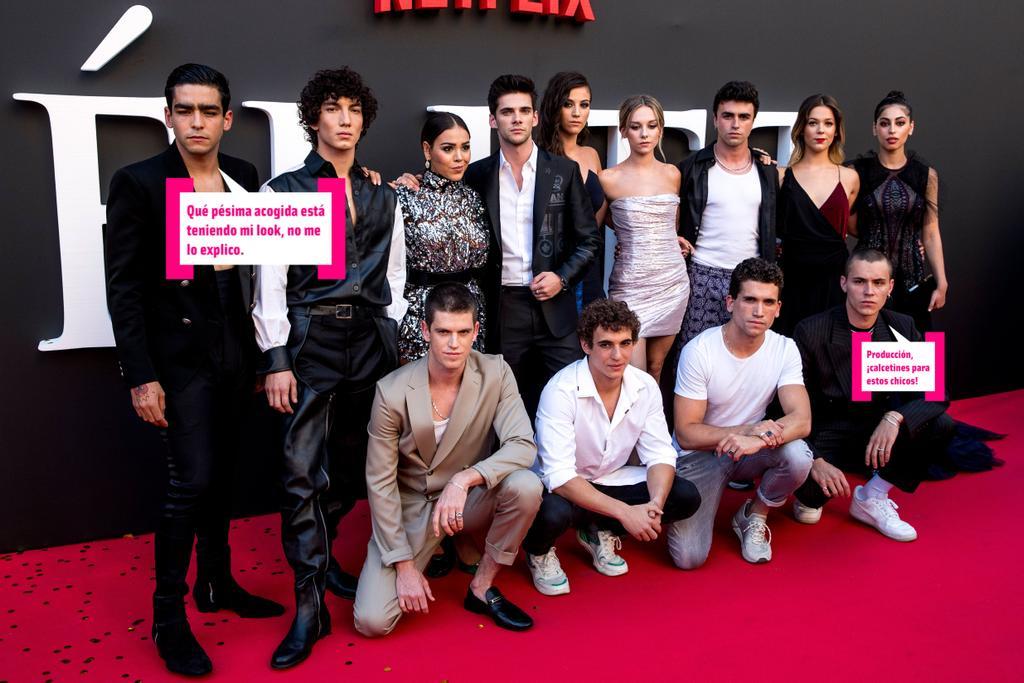 El reparto de 'Élite', todos mu'guapos