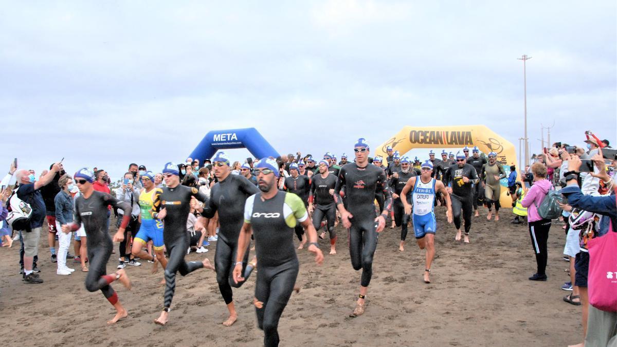 Salida de la última edición del Ocean Lava Lanzarote