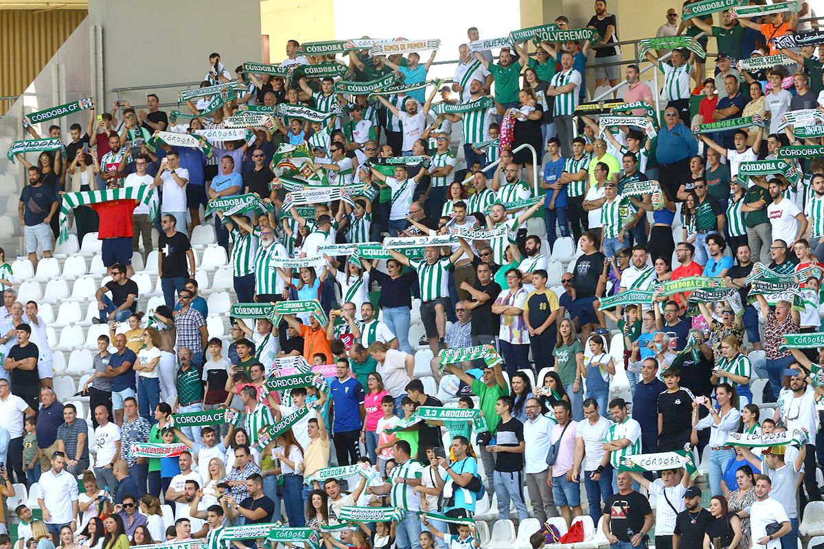 Las imágenes de la afición del Córdoba CF - Talavera