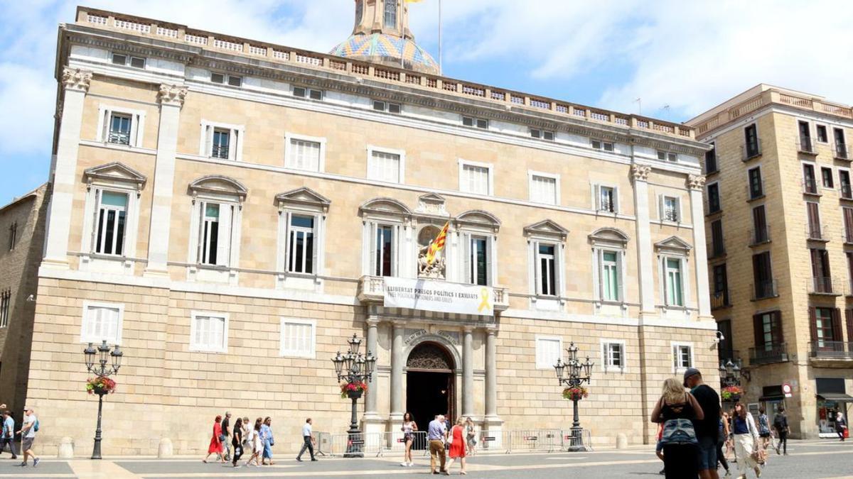 Façana del Palau de la Generalitat  | ARXIU/ELISENDA ROSANAS/ACN