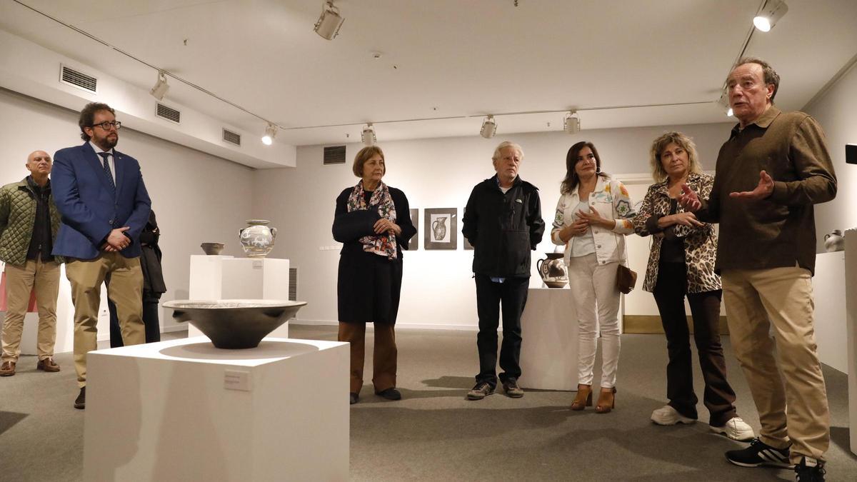 Un momento de la inauguración.