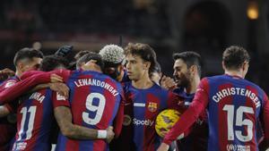 La alineación del Barça ante el Valencia