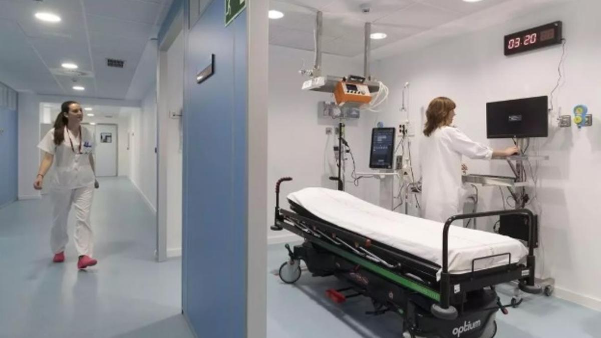 Profesionales sanitarias en un centro de salud.