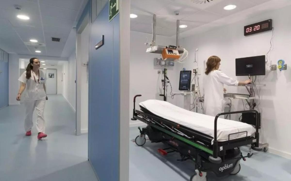 Profesionales sanitarias en un centro de salud.