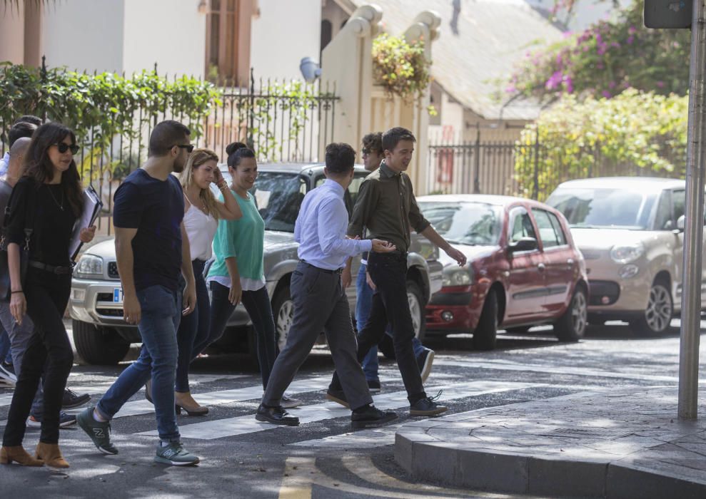 Visita de Íñigo Errejón a Tenerife