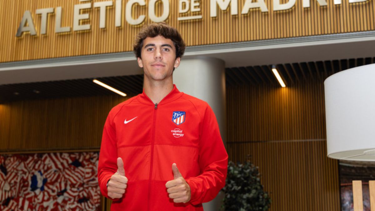 Manu Lama renueva con el Atlético de Madrid hasta 2024