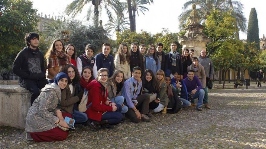 Alumnos de El Cairo visitan el IES Santa Catalina de Siena