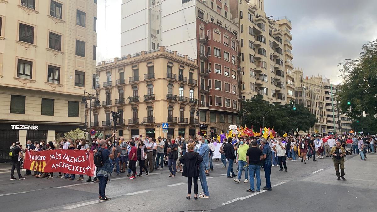 Manifestación Antifeixista