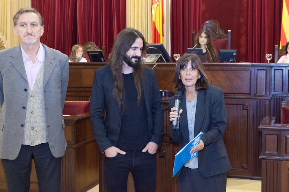 Los más jóvenes 'toman' el Parlament para luchar contra el cambio climático