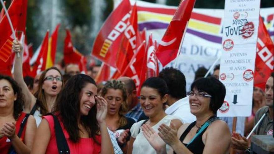 Protesta en la Montañeta