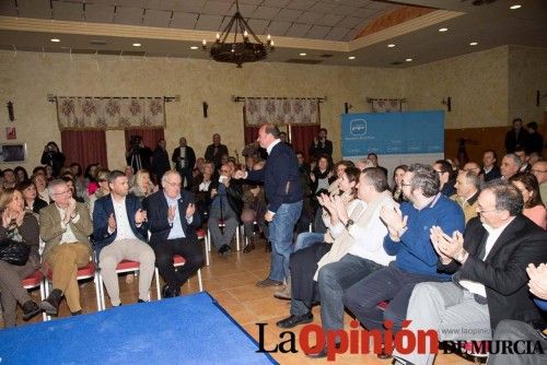 Presentación del candidato del PP a la alcaldía de Caravaca, José Francisco García