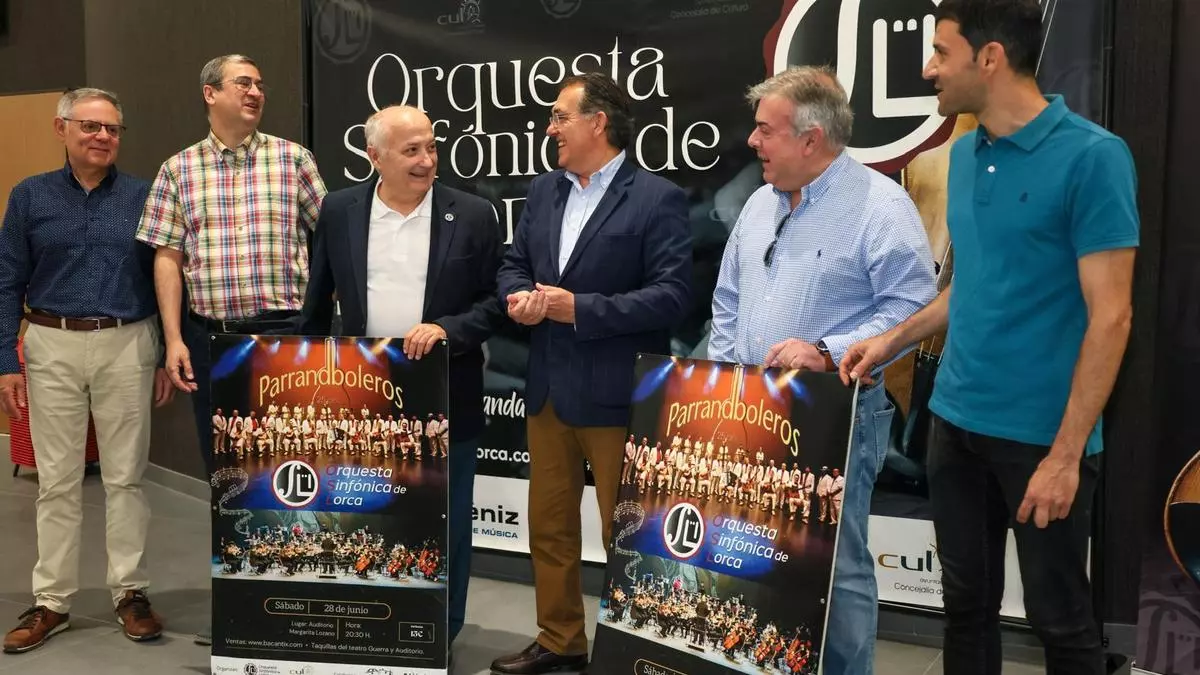La Sinfónica de Lorca y Los Parrandboleros tomarán el Margarita Lozano el 28 de junio
