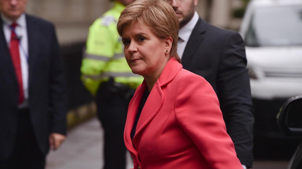 Archivo - La ex ministra principal escocesa Nicola Sturgeon