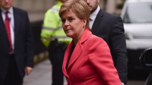 Archivo - La ex ministra principal escocesa Nicola Sturgeon