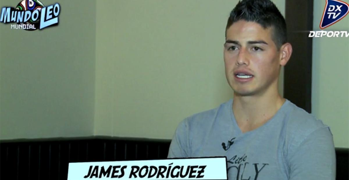 James Rodríguez habla sobre Messi