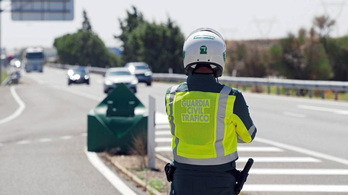 Imagen de archivo de un control de la Guardia Civil