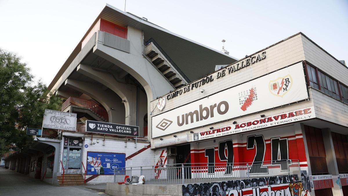 Estadio de Vallecas.