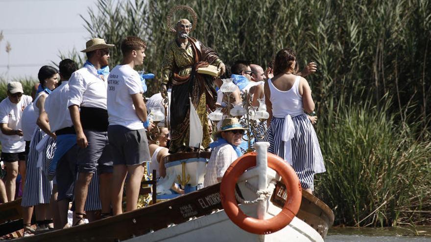 Los pescadores celebran su romería por l&#039;Albufera