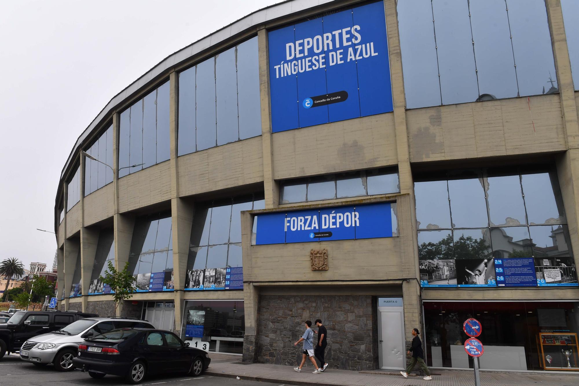 El play off del Dépor también se juega en las calles de A Coruña