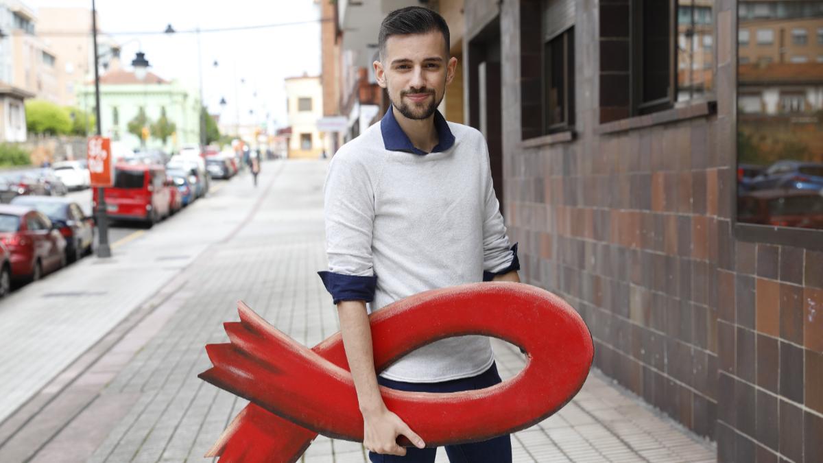 Iván Garrido, activista en la lucha contra el estigma alrededor del VIH.