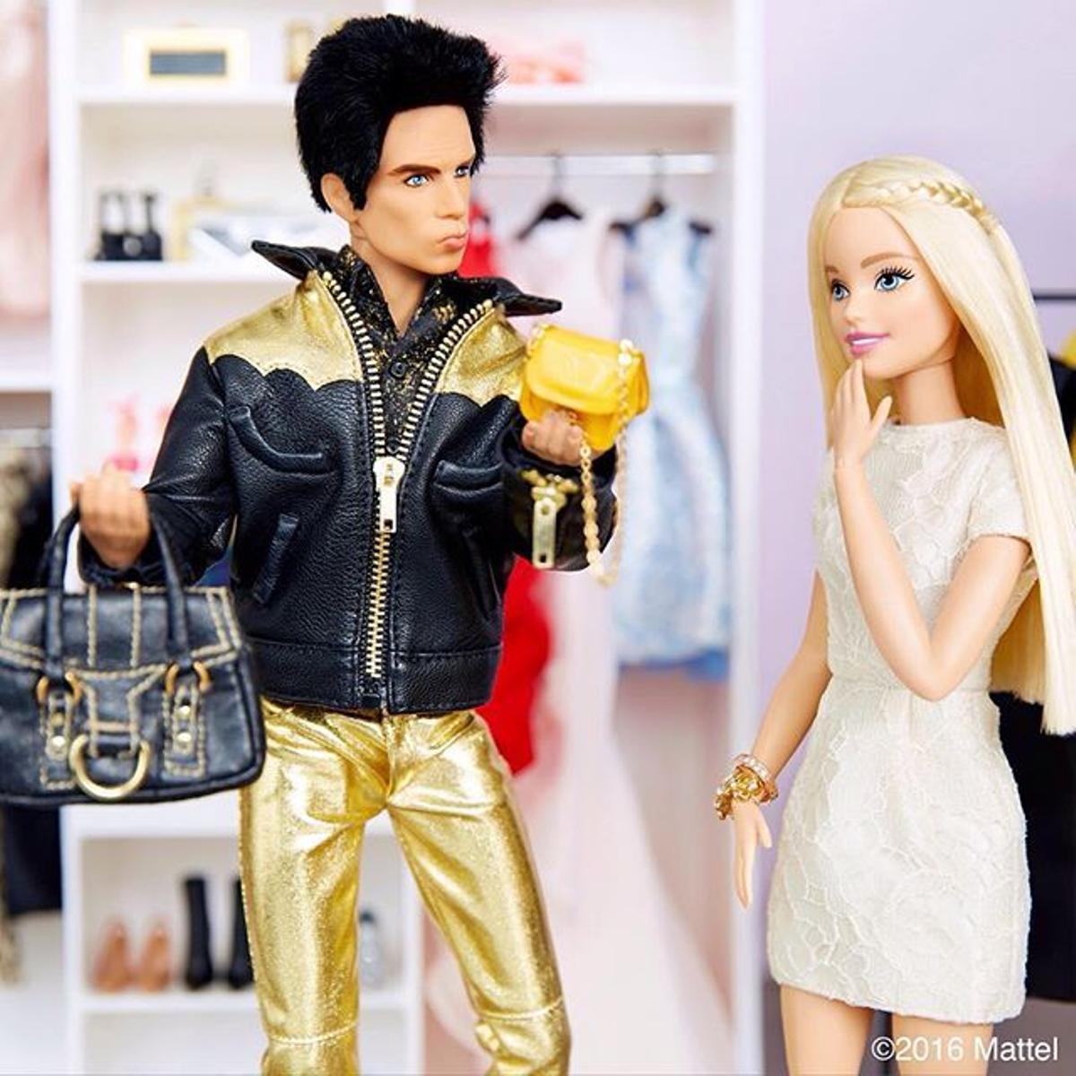 Barbie acude a Ben Stiller para que le recomiende bolsos