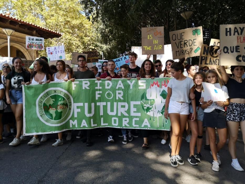 Die große Klimaschutz-Demo auf Mallorca