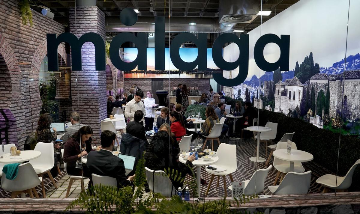 Expositor del Ayuntamiento de Málaga en Fitur 2026