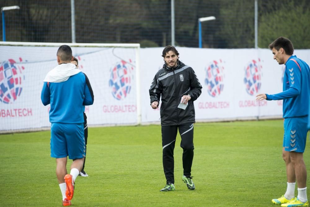 Entrenamiento del Real Oviedo