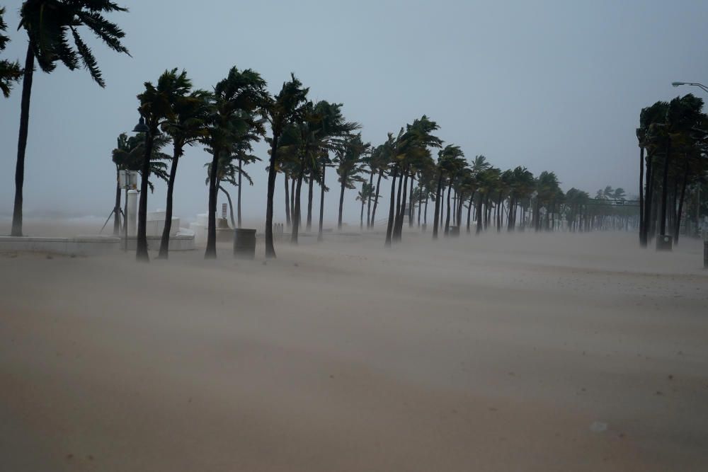 El paso del huracán Irma por Florida