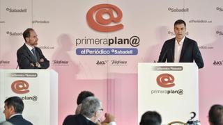 Pedro Sánchez en el foro Primera Plana | Directo