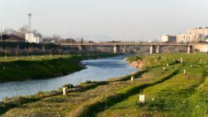 El río Francolí de Tarragona, donde llegarán las aguas del colector de Torres Jordi.