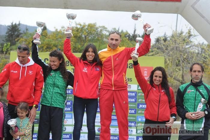 Llegada y entrega de trofeos de El Valle Trail