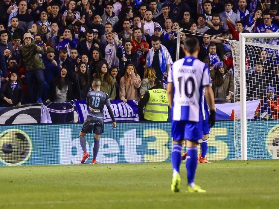 El Dépor cae en el derbi ante el Celta