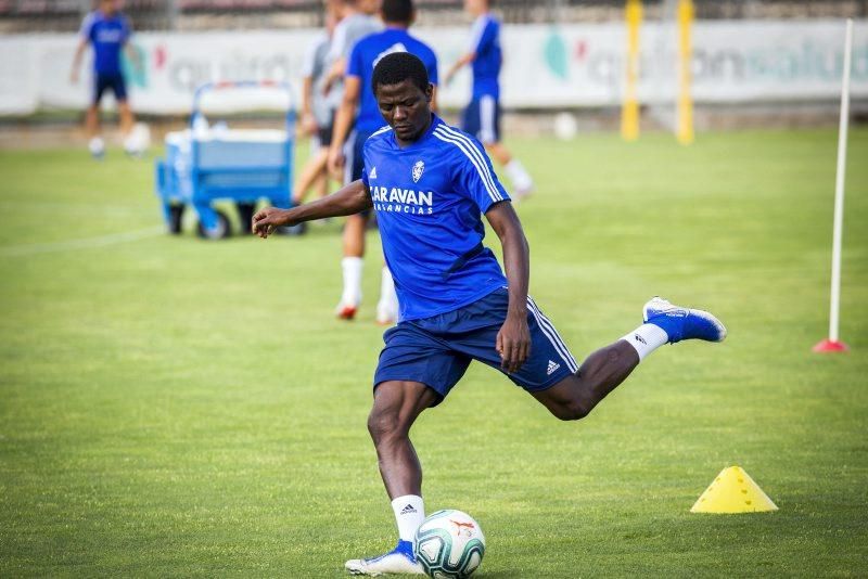 Entrenamiento del Real Zaragoza del 24 de julio