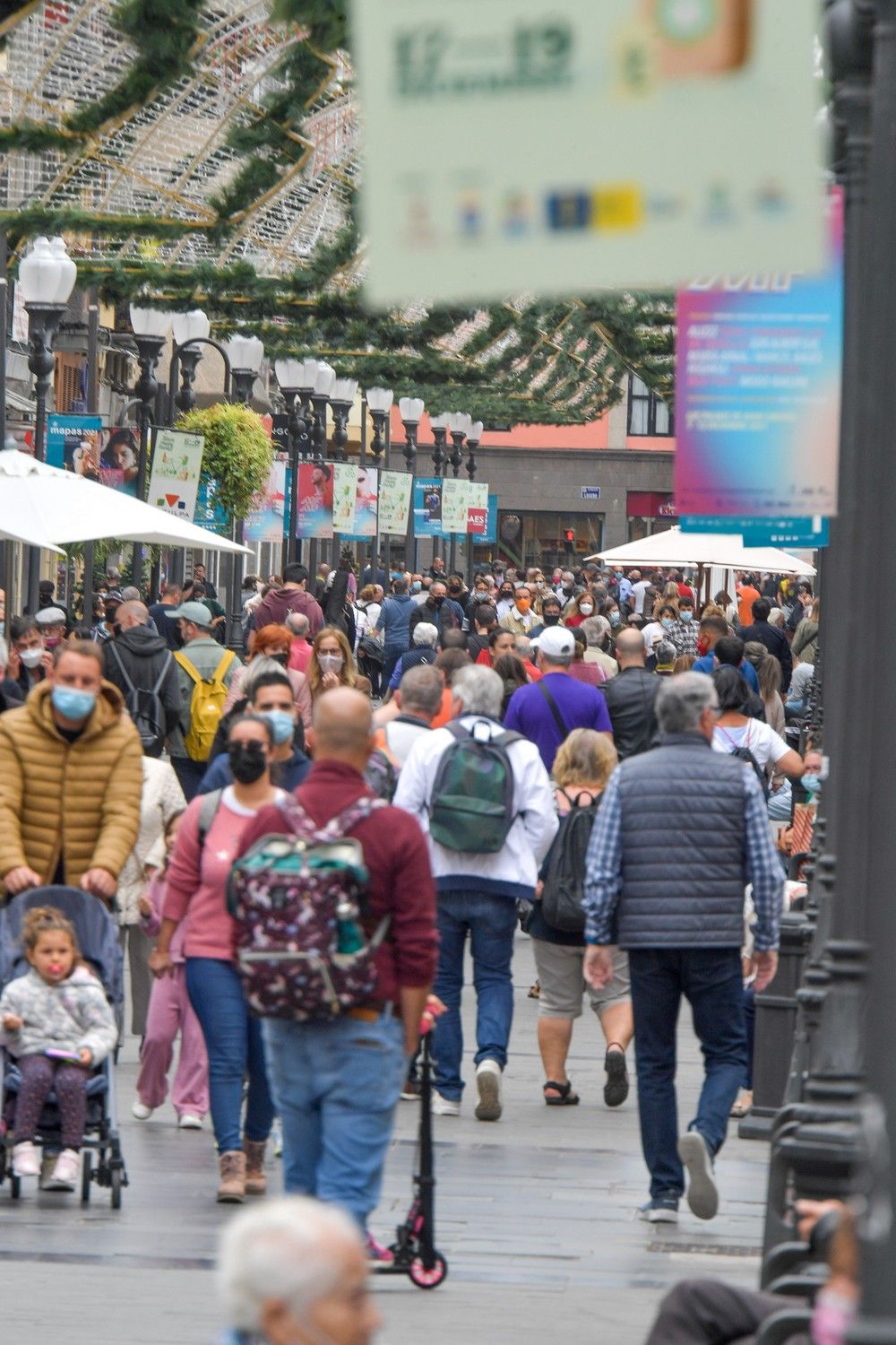 Compras en Triana antes de la Navidad (6/12/2021)