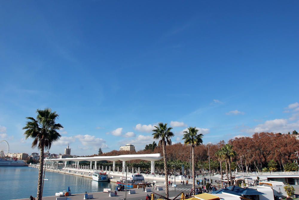 Fin de las fiestas navideñas en el Muelle Uno