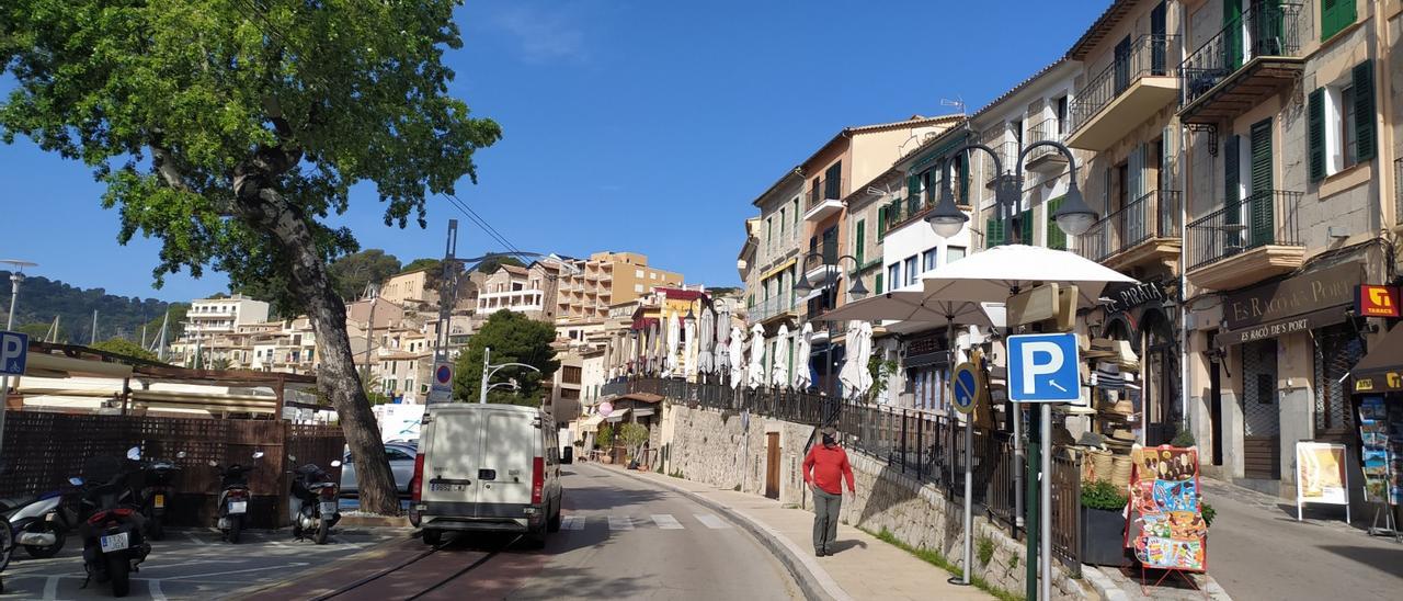 Imagen del barrio de Santa Catalina, en el Port de Sóller.