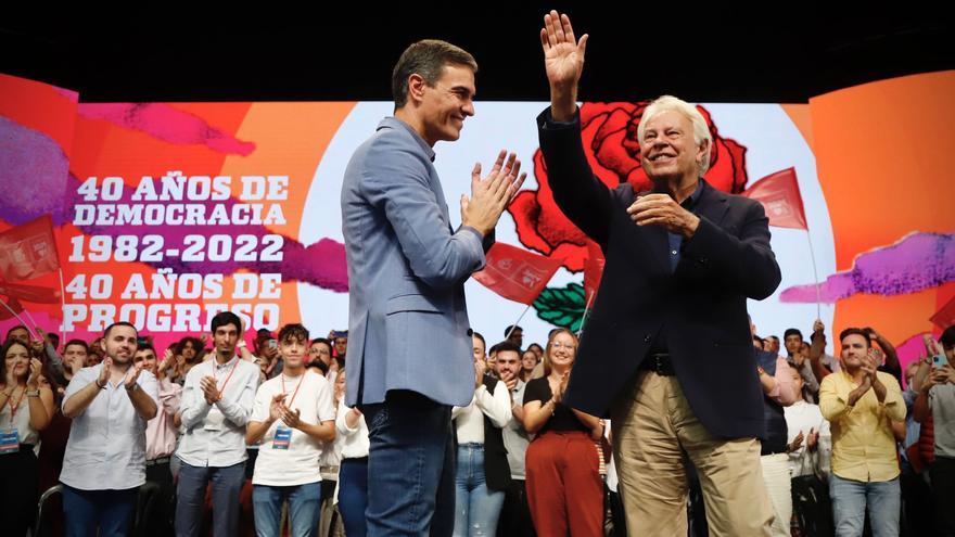 Celebración del 40 aniversario de la primera victoria del PSOE en España