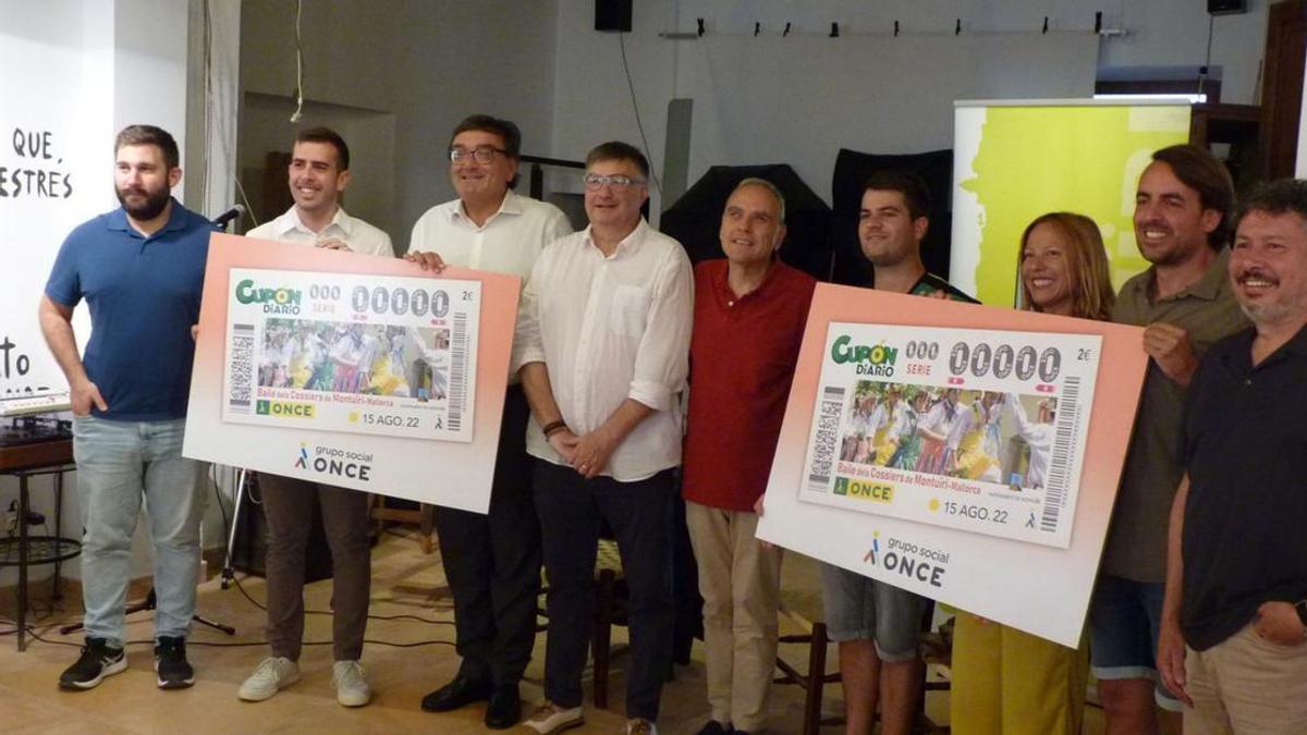 Presentación del cupón que ilustran los Cossiers.