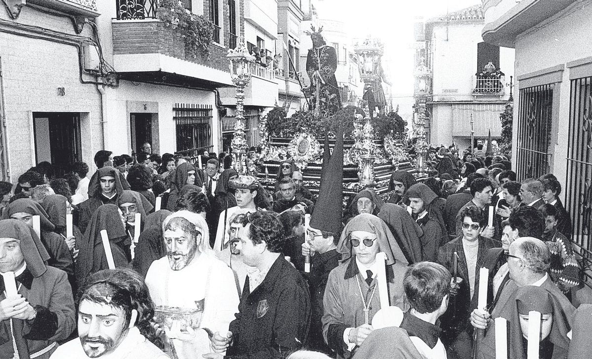 Jesús Preso, en la procesión de Jueves Santo en Puente Genil | CÓRDOBA