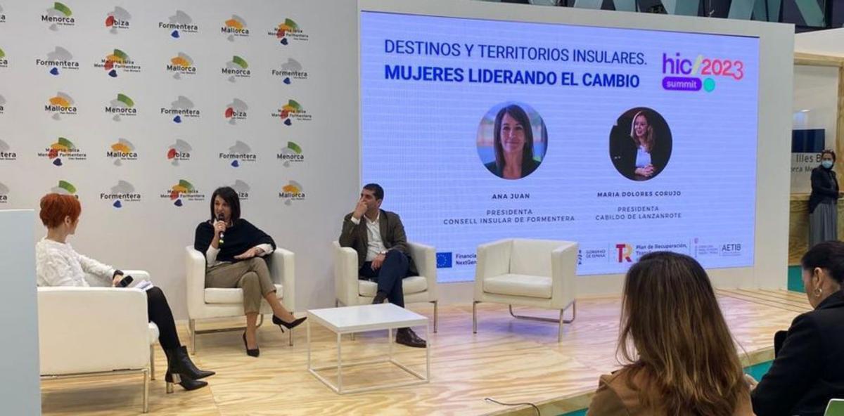 Ana Juan en la mesa redonda ‘Mujeres liderando el cambio’.