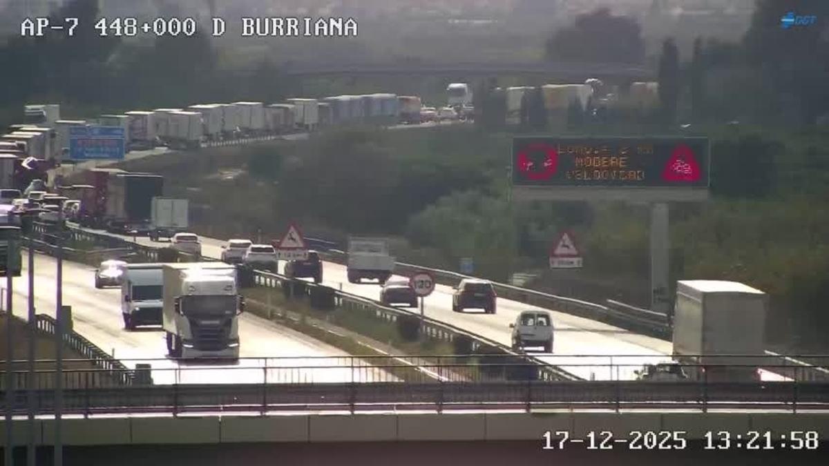 Imagen de las retenciones en la DGT.