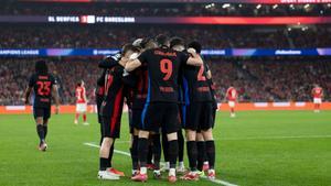 El 1x1 del Barça al frente al Benfica