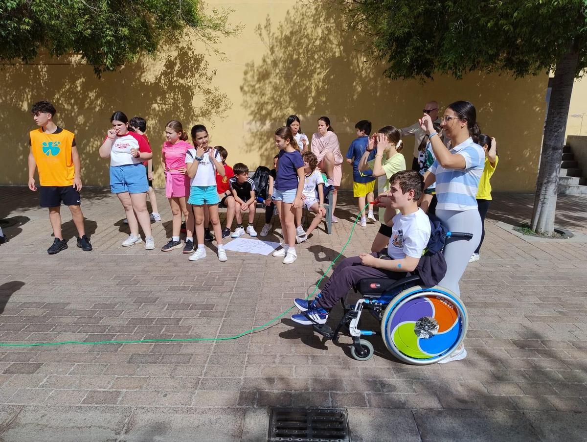 Una de las actividades de 'Callejugando'.