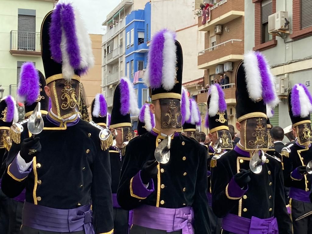 Las imágenes del Viernes Santo en la Semana Santa Marinera